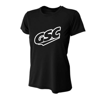 Picture of Women's Slim Fitting Performance T-shirt - Black