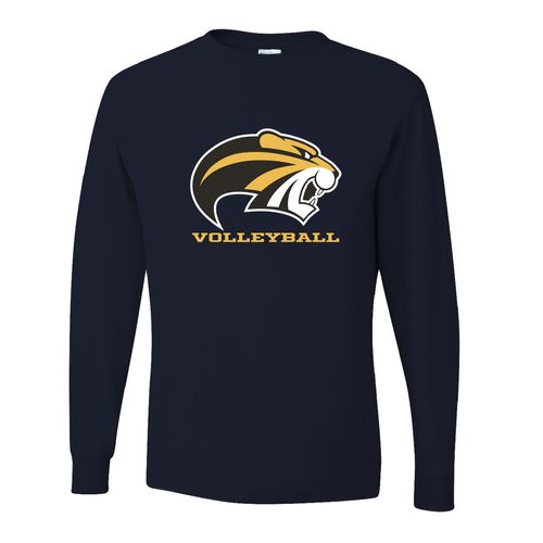 Picture of Youth Dri-Power Long Sleeve T-Shirt - Black