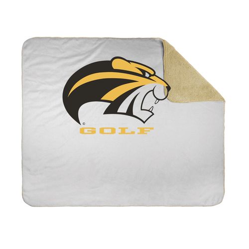 Picture of 50x60 Sherpa Lined Throw Blanket - white