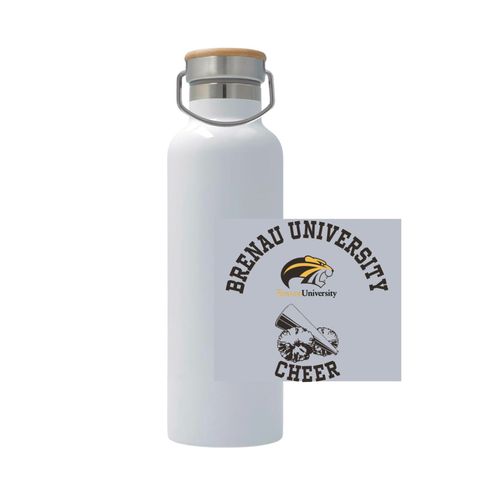 Picture of 25oz Stainless Steel Thermos - white