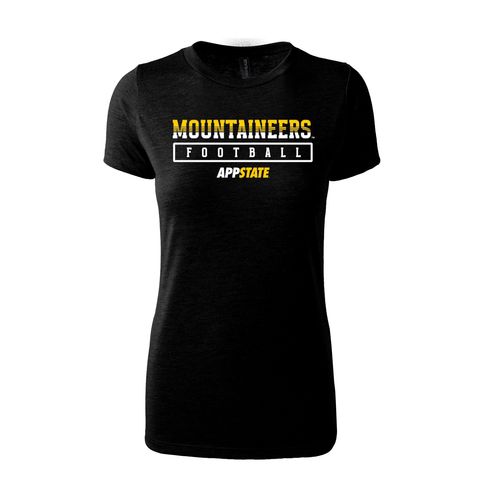 Picture of Women's Fitted Triblend T-Shirt - Black