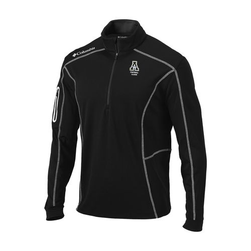 Picture of Men's Omni-Wick Shotgun 1/4 Zip - black
