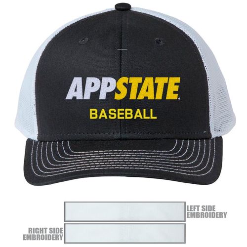 Picture of The Game Everyday Trucker Cap - Black/ White