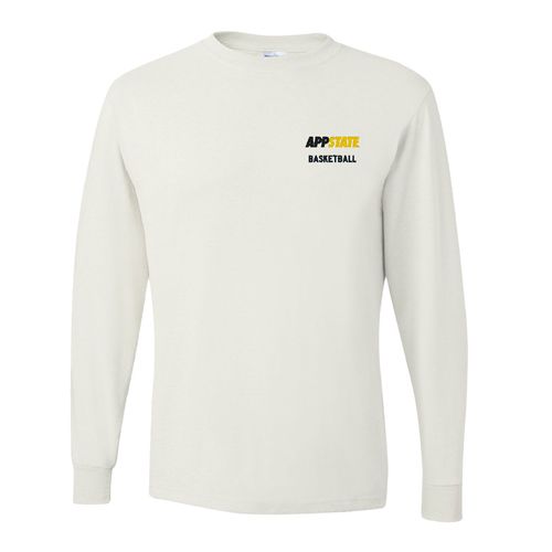 Picture of Youth Dri-Power Long Sleeve T-Shirt - White