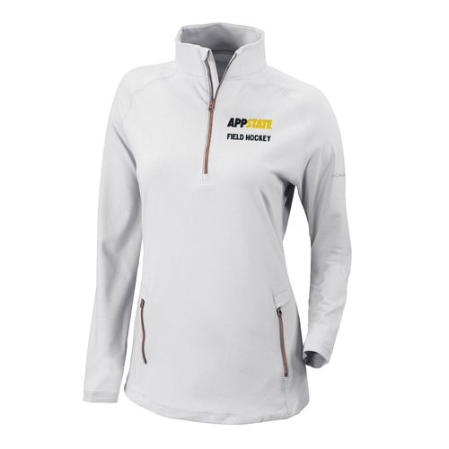 Picture of Women's Omni-Wick Outward Nine 1/4 Zip - White