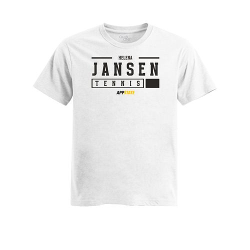 Picture of Womens Fitted Triblend Tee - Heather White