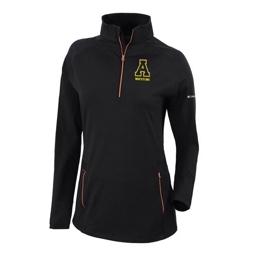 Picture of Women's Omni-Wick Outward Nine 1/4 Zip - Black