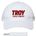 Picture of Adjustable Washed Slouch  - white