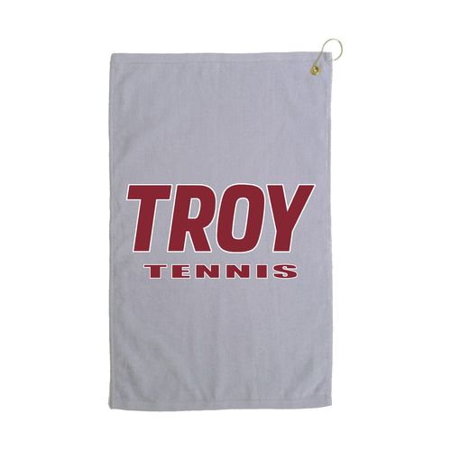Picture of Terry Velour Golf Towel - gray