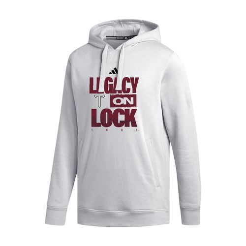 Picture of LEGACY ON LOCK - Men's Fleece Hood  - White