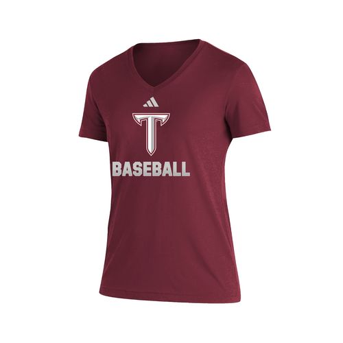 Picture of Womens Blend SS Tee - collegiate burgundy