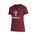 Picture of Womens Blend SS Tee - collegiate burgundy