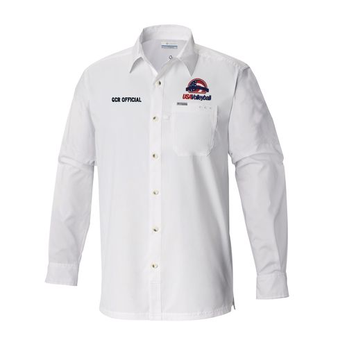 Picture of Men's Slack Tide Long Sleeve Shirt - White