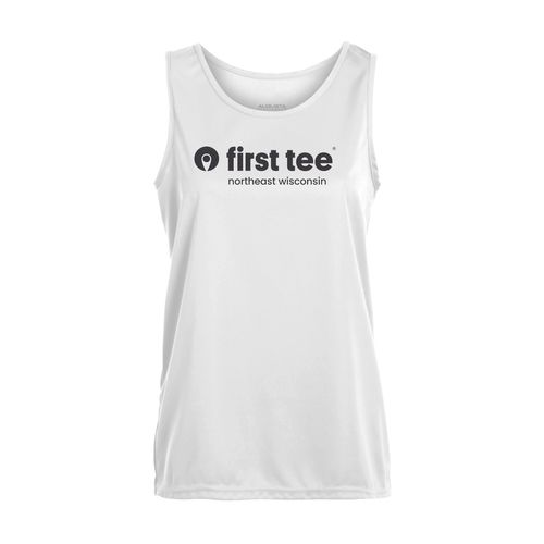 Picture of Girl's Performance Tank - white