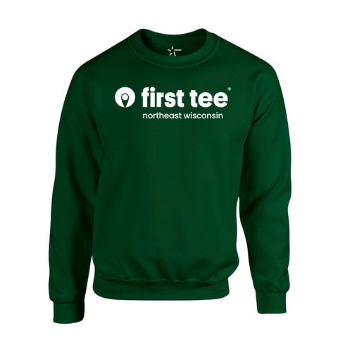 Picture of Fleece Crewneck - forest green