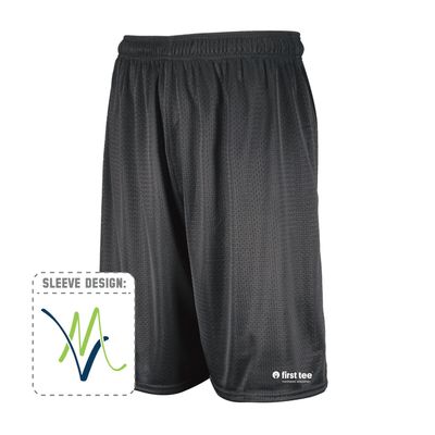 Picture of Russell DRI-POWER 9 inch Mesh Shorts - Black
