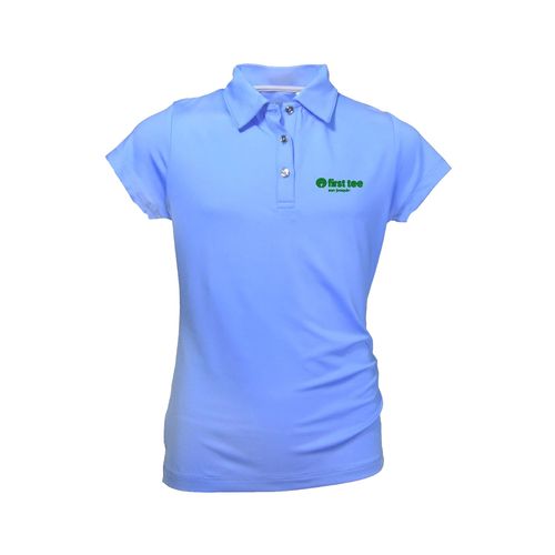 Picture of Youth Girls Garb Brighton Polo - light blue