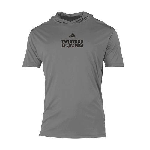 Picture of adidas Short Sleeve Hoody - Team Grey 4