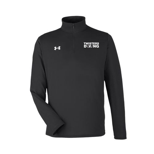 Picture of UA Team Tech Quarter-Zip Pullover - Black