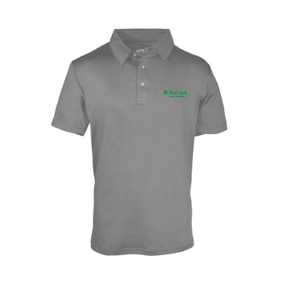 Picture of Youth Garb Blake Polo - Gray