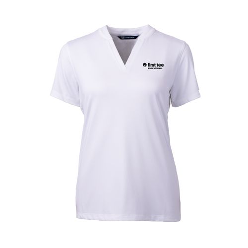 Picture of C&B Womens Forge Heathered Stretch Blade Top - White