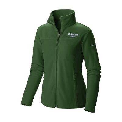 Picture of Women's Give and Go II Full Zip Fleece - Forest