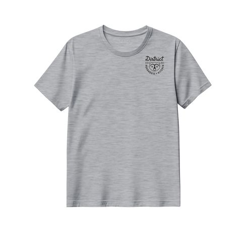 Picture of Womens Semi-Fitted Classic Tee - Light Grey