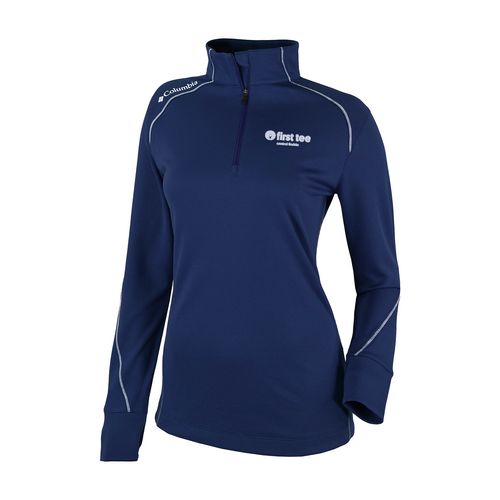 Picture of Women's Omni-Wick Shotgun 2.0 1/4 Zip - collegiate navy