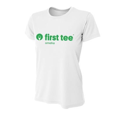 Picture of Women's Slim Fitting Performance T-shirt - White