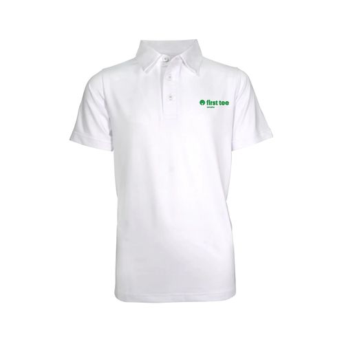 Picture of Youth Garb Blake Polo - white