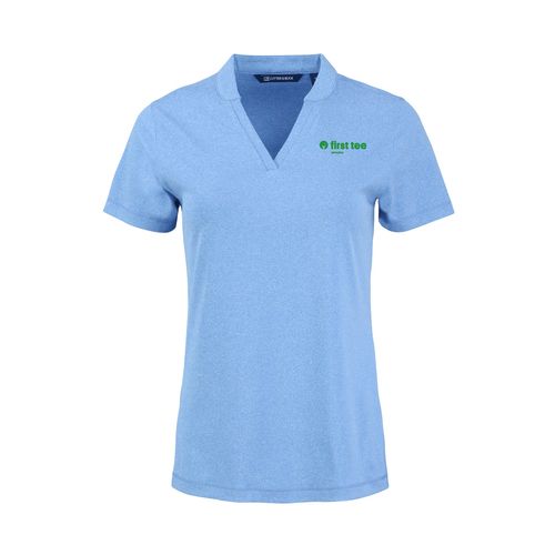Picture of C&B Womens Forge Heathered Stretch Blade Top - Dark Atlas Heather