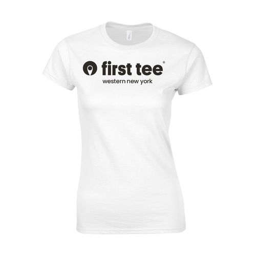 Picture of Women's Semi-Fitted Classic T-Shirt  - white
