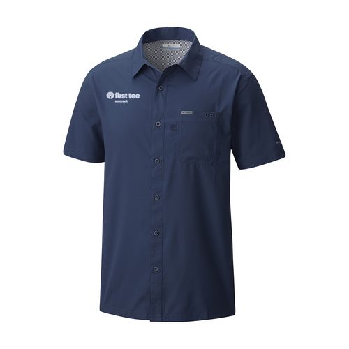 Picture of Men's Slack Tide Camp Shirt - collegiate navy