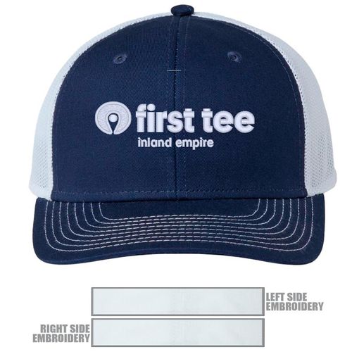 Picture of The Game Everyday Trucker Cap - navy/ white