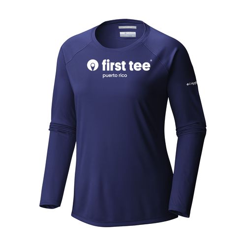 Picture of Women's Tidal Tee Long Sleeve Shirt - collegiate navy