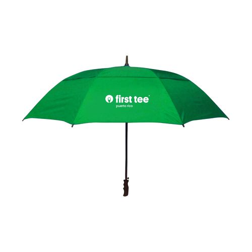 Picture of 60" Vented Fiberglass Shaft Golf Umbrella - green