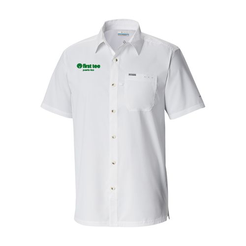 Picture of Men's Slack Tide Camp Shirt - white