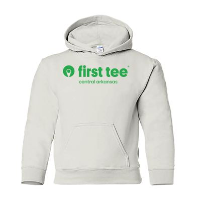 Picture of Heavy Blend Youth Hooded Sweatshirt - White