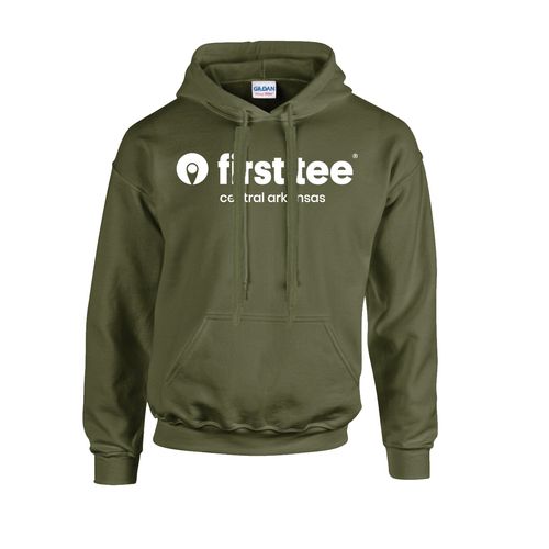 Picture of Fleece Hoodie - military green