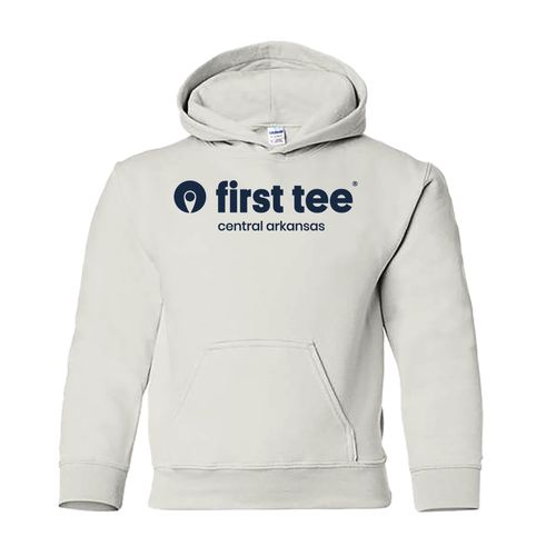 Picture of Heavy Blend Youth Hooded Sweatshirt - white