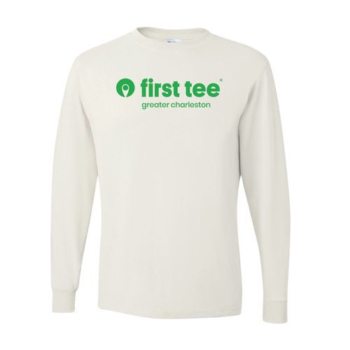 Picture of Youth Dri-Power Long Sleeve T-Shirt - White