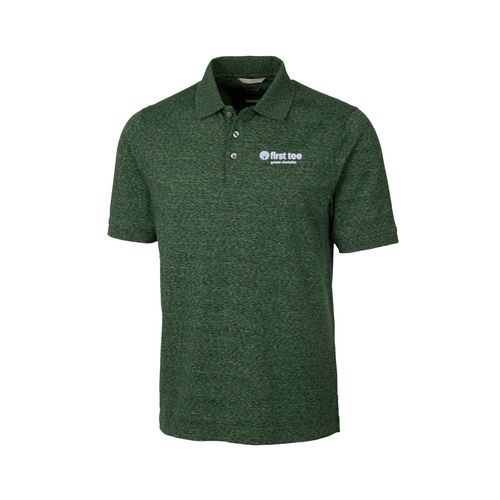 Picture of C&B Advantage Tri-Blend Space Dye Mens Polo - hunter