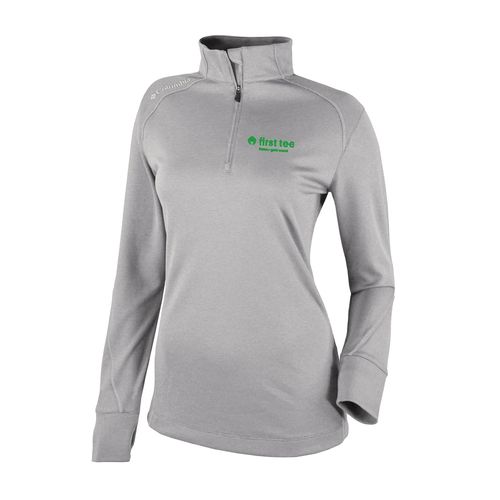 Picture of Women's Omni-Wick Shotgun 2.0 1/4 Zip - Cool Grey