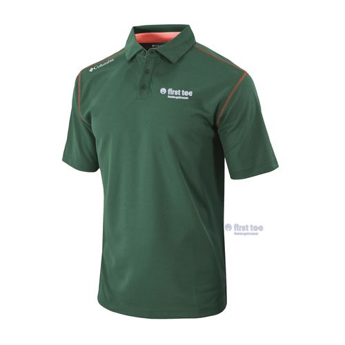 Picture of Men's Omni-Wick Shotgun Polo - pond-bright peach