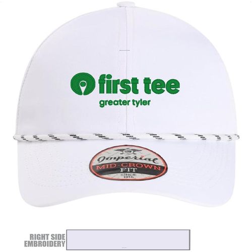 Picture of Imperial -  Habanero Performance Rope Cap - white