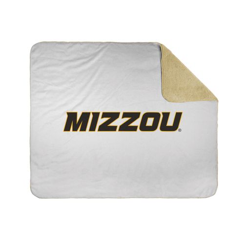 Picture of 50x60 Sherpa Lined Throw Blanket - white