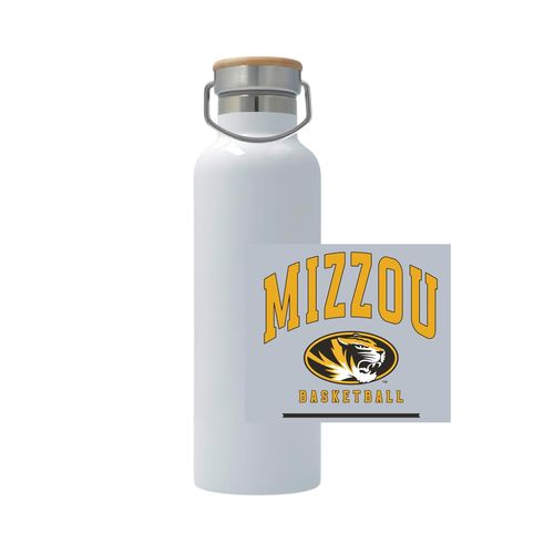 Picture of 25oz Stainless Steel Thermos - White