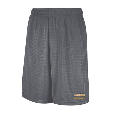 Picture of Russell Mesh Shorts with Pockets - Steel