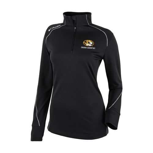 Picture of Women's Omni-Wick Shotgun 2.0 1/4 Zip - Black