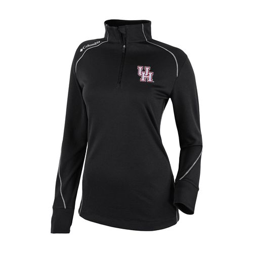 Picture of Women's Omni-Wick Shotgun 2.0 1/4 Zip - black